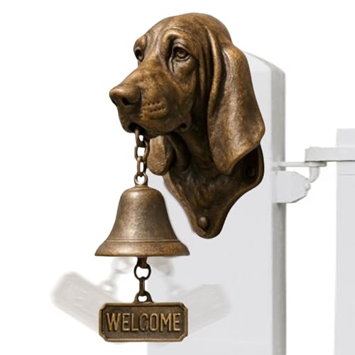 Sonnette de porte en forme de chien pour eviter les pannes de batterie - 7