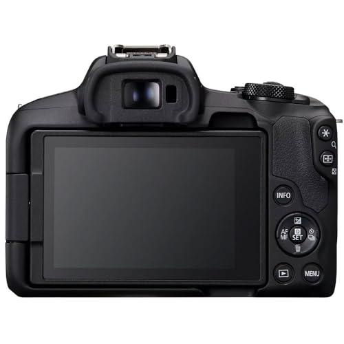 Image of Canon EOS R50 Mirrorless Camera Content Creator Kit Including Body + 18-45mm is STM Lens + Microphone + Tripod Grip 5811C059 Bundle with Deco Gear Bag + 2 Battery + 2 64GB Memory Cards + Accessories