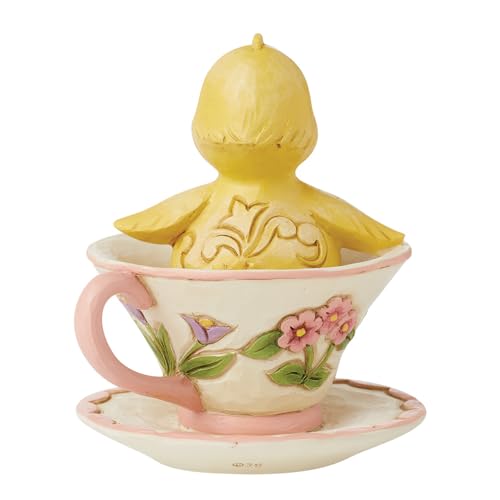 Jim Shore Tiny Chick in Teacup Enesco déco oiseau poussin tasse miniature