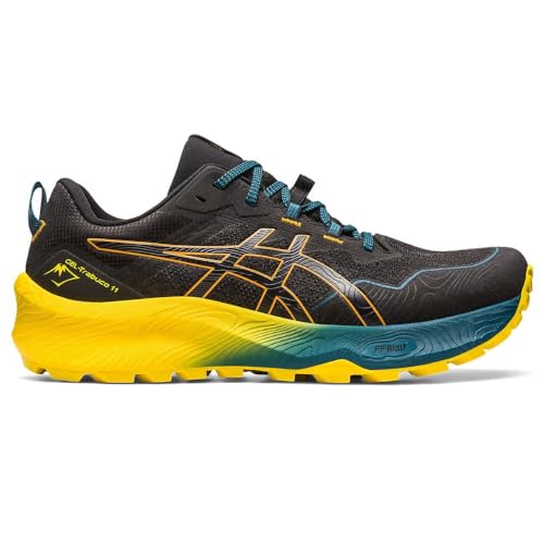 ASICS Trabuco 11, Sneaker Uomo, Black/Sandstorm, 41.5 EU
