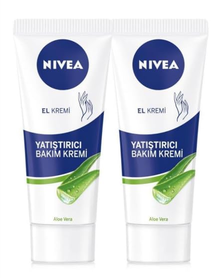 Nıvea Zeytinyağlı Nemlendirici El Bakım Kremi 75Ml, Yağlı Ve Yapışkan His Bırakmaz, Yumuşak Cilt, X2 Adet