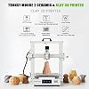 TRONXY 3D Printer Moore 2 Pro Clay 3D Printer, 3D Model Pottery Suitable for Kiln, Liquid Deposition Molding Ceramic 3D Printers, 10x10x10.2 inch