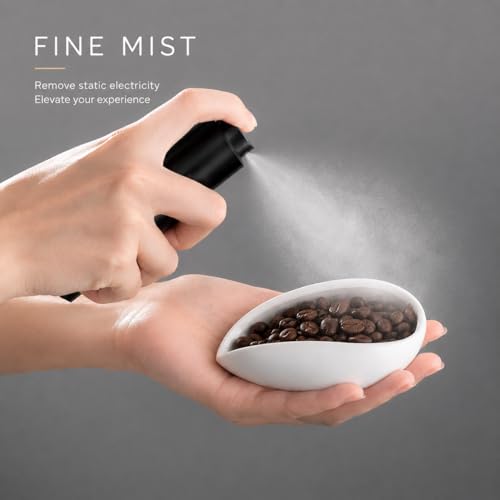Image of Street27 Coffee Bean Spray Bottle for Espresso & Coffee Grinding | Fine Mist Anti Static Water Sprayer 9.5ml Aluminum Espresso Spray Bottle for Coffee Beans, Grinder & Barista Accessories