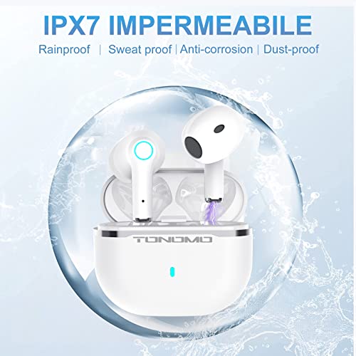 Cuffie Bluetooth, Auricolari 5.3 Stereo Cuffiette