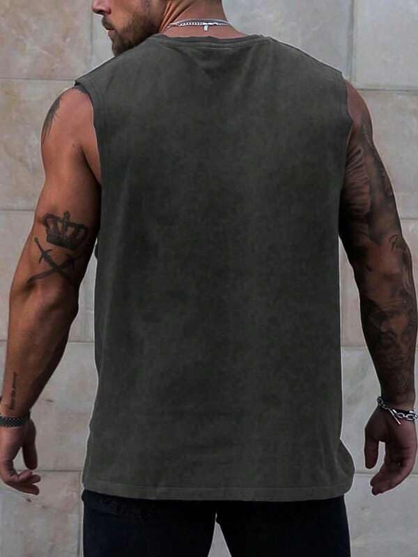 Image of The Modern Soul Men Cotton Blend Athletic Gym Tank Tops Sleeveless Sports Vest