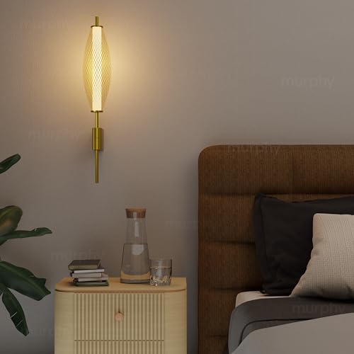 Image of Murphy Glint Mesh 12W Wall Light |Aluminium Body |Golden Finish| Pack of 2 | 3-in-1 Color Changing LED (Cool White /Warm White /Natural White) with 2-Year Warranty