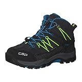  CMP Kinder Trekking Schuhe Rigel MID 3Q12944 Antracite-Yellow Fluo 34