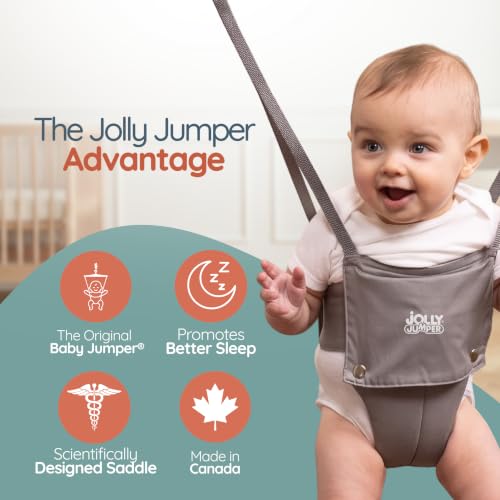 Image of Jolly Jumper Elite Baby Exerciser - Grey