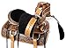 Acerugs All Natural Cowhide Western Leather Horse Saddle Comfy SEAT Pleasure Trail Barrel Racing Hand Tooled Premium Saddle TACK Set Bridle Breast Collar (16
