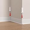 Amazon.com: Risunpet Baseboard Corner Blocks 4inch, 4 Inside + 4 ...