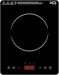 Cooktop de Indução HQ 1 Boca Portátil 2000W Preto HQ-IDS2001P 220V