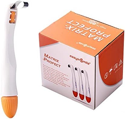 Dental Matrix Band, 50pcs Momar Restoration Matrix-Profecto Sectional Matrix Ring System Adjust (4.5MM-Standard)