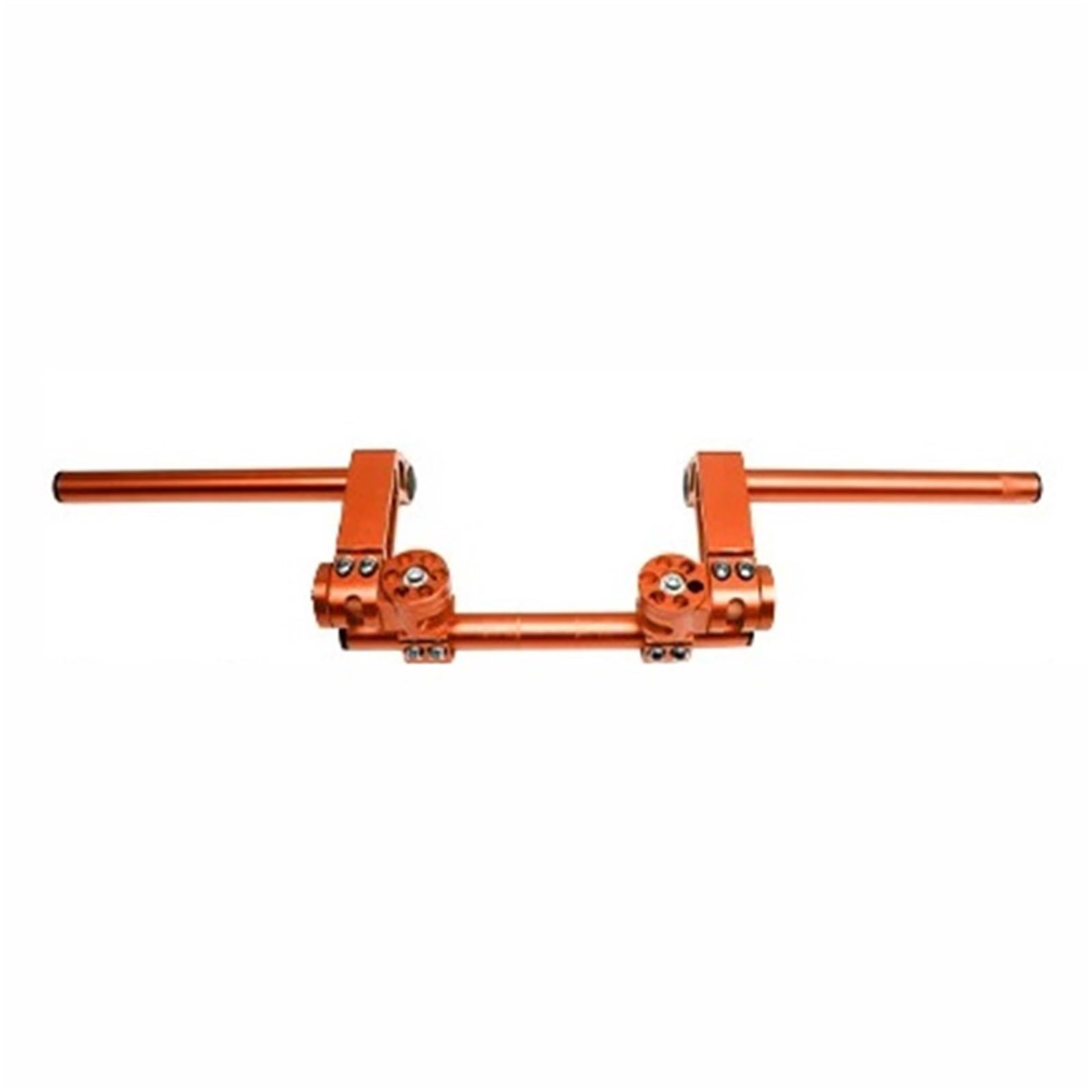Kierownica motocykla CNC regulowana kierownica 7/8 "zdejmowany uchwyt System 125cc pitbike Dirt Motocross skuter(Orange)