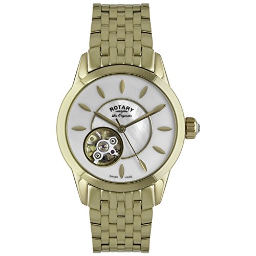 Rotary LB90513-41 Ladies Les Originales Automatic Gold Plated Watch