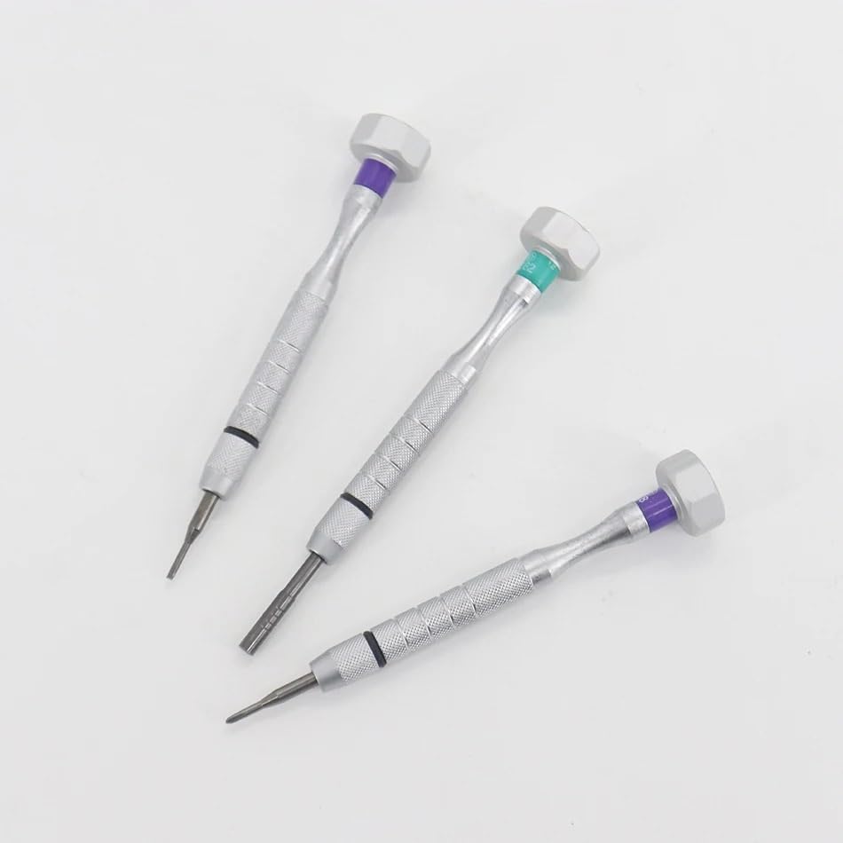 Optical Repair Screwdriver Nut Driver Set Professional Screwdriver Easy to use for Glasses,Watches etc 8pcs, WHITE, MINZIHAO6666