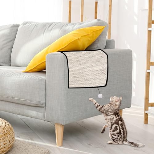 ZIOYA 2 Pezzi Gatto Scratcher Protezione Tappeto