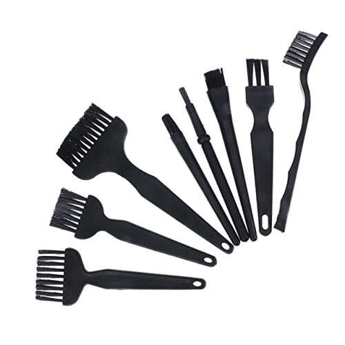 IWOWHERO 8Pcs Static Cleaning Brush Set for Electronics Mobile Phone and Computer Maintenance Lightweight Durable Multi Purpose Brushes for and Detailing Circuit Boards