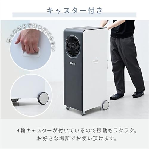 イーエーピー ジャパン(EAP JAPAN) EAP スポットクーラー ポータブルエアコン 3.5kW EKT-A35J1 の商品画像 7