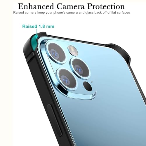 Cadre métal iPhone 13 Pro Max coque fine usage quotidien noir - 3