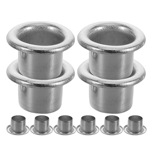 Yardwe Grilles D'aération Rondes Installation Facile pour Batterie et Caisse Claire Lot de 20 en Métal 9x9 Mm pour Améliorer la Performance de