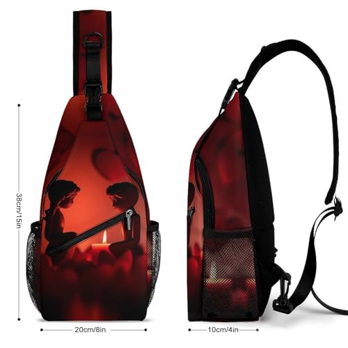 Mochila tipo bolso Sling para senderismo y uso casual miniatura 2