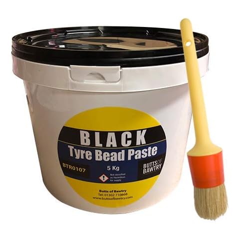 ESL Tyre Mounting Cream With Free Brush Black Tyre Bead Paste Tyre Changer Cover