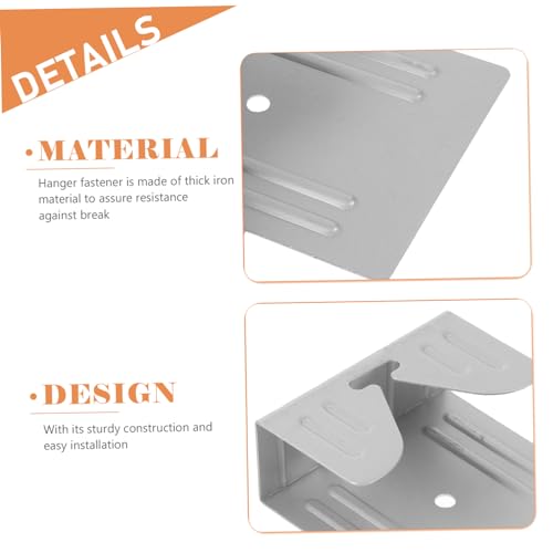 Image of Outanaya Mirror Brackets for Hanging on Door 10 Pack Frame Hangers Mirror Mounting Clips Heavy Duty Hanging Buckles