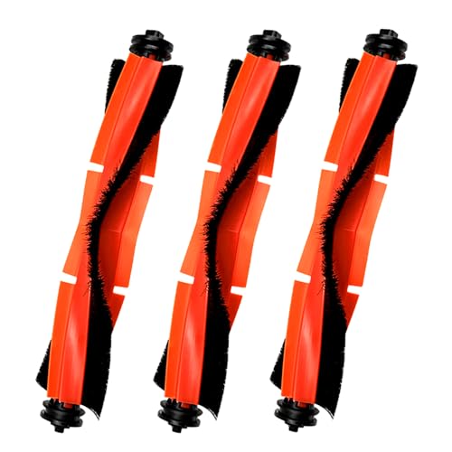 X20+ Ersatzrollenbürsten kompatibel mit Xiaomi X20+/X20 Plus/ 1S/S20 plus/ S20+/X10+/X20 Pro Roboter-Staubsaugerbürste Zubehör-Set Multi-Oberflächenbürste 3 Stück