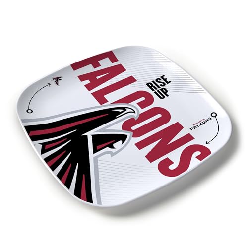 YouTheFan NFL Atlanta Falcons Large Party Plate