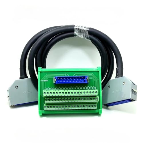 1PCS New Robot 50-pin Terminal Block Splitter FX-50HD/Z FX-50HD/K (Male/Female Cable 2M)