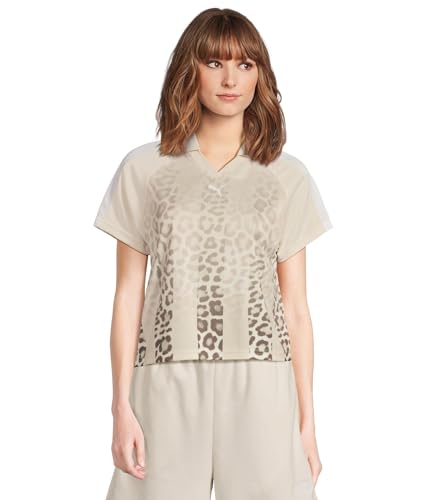 Amazon.com: PUMA Women's T7 Leo Luxe Relaxed Soccer Jersey, Alpine