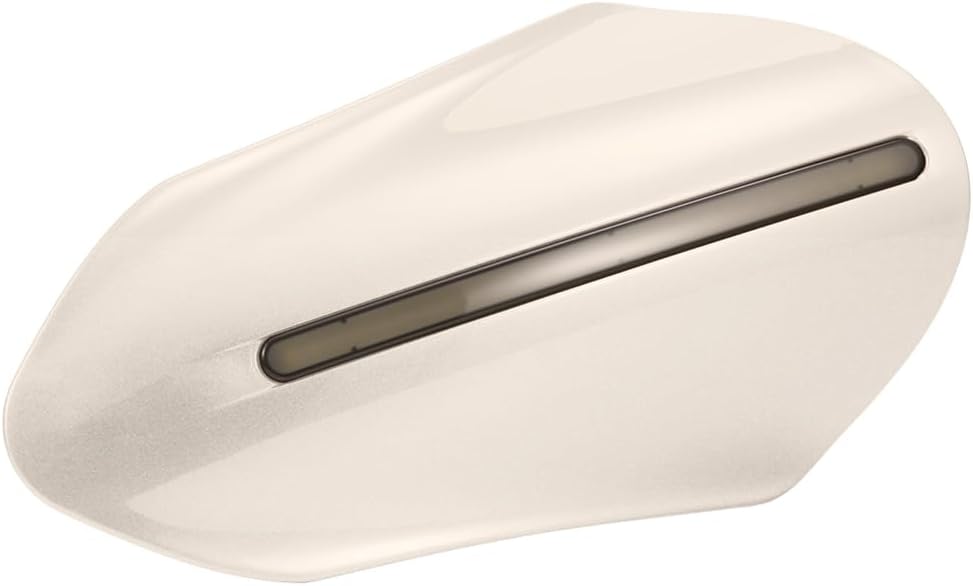 Color-Matched LED Handguards for Harley H-D softail Touring 1993-2025 - Boost Safety & Style with DRL, Indicators White Sand Pearl