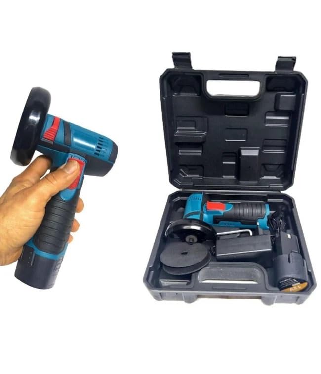 Mini Flex Mini Smerigliatrice Taglierina Elettrica A Doppia Batteria Litio 12v 1.5ah 76mm 19500rpm Doppio Disco