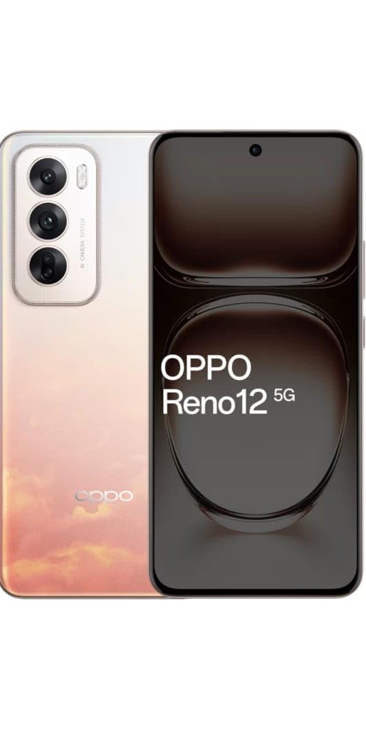 Oppo Reno 12 5G (Sunset Peach, 256 GB) (8 GB RAM) (B0DB6BY8BN) Amazon Price History, Amazon Price Tracker