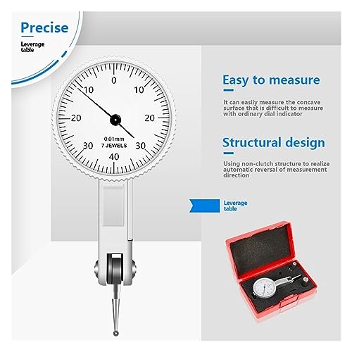 Indicateur à cadran résistant aux vibrations pour éliminer les erreurs de mesure - 4