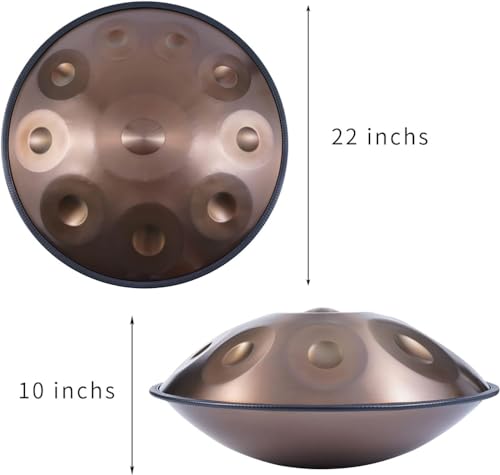 Tambor Steel Tongue 22 Pulgadas 10 Notas Plata miniatura 2