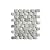 PEBBLETILE.CO Strip Grey Walltile Pebble Mosaic, Tumbled Stone Backsplash Tiles for Kitchen Walls, Shower and Bathroom Walls, and Outdoor Areas (10.5" X 12")