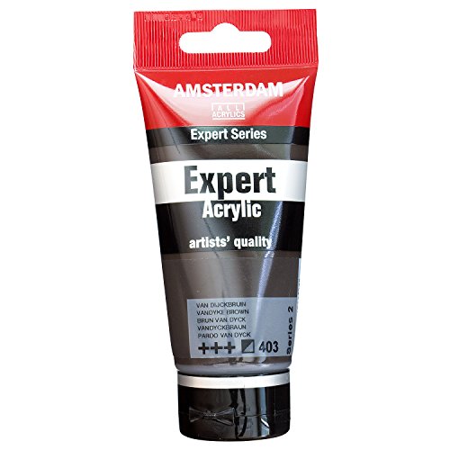 ターレンス アクリル絵具 アムステルダムアクリリックカラーエキスパート バクダイクブラウン T1911-403-0 75ml