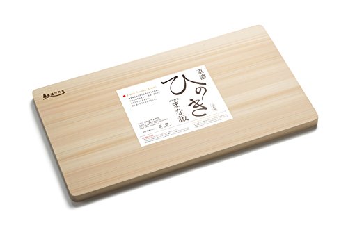 Tabla de Cortar de Madera Umezawa, Hinoki Fino y Ligero, 40 x 22 x 1.5 cm, Hecho en Japón miniatura 2