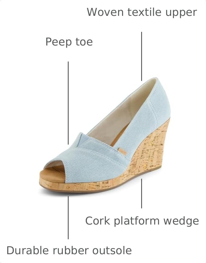 Image of TOMS womens Classic Wedge