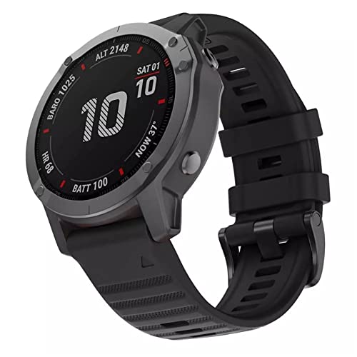 Correa de silicona para Garmin Fenix 7X de 26mm Easyfit recambio Agate 5