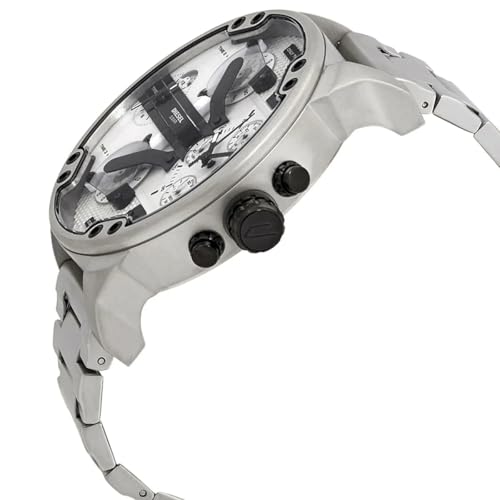 Image of Diesel Mr. Daddy 2.0 Chronograph Quartz Silver Dial Men's Watch DZ7421