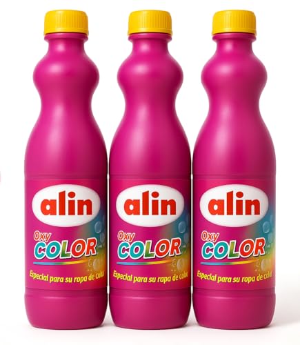 Lejía Quitamanchas Oxígeno Activo Ropa Color Blanco Lavado Manual Máquina Moquetas Tapicerías Eficaz Contra Olores Sudor Grasa Delicado Seda Lana Lencería Pack 3x1L Limpieza Profunda