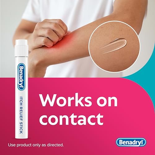 Benadryl Extra Strength Itch Relief Stick, Topical Analgesic, 0.47 fl. oz - image 2