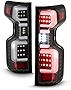 ACANII - For [Factory LED Model] 2019-2023 Chevy Silverado 1500 Black Full LED Tail Lights Brake Lamps Assembly Pair Set