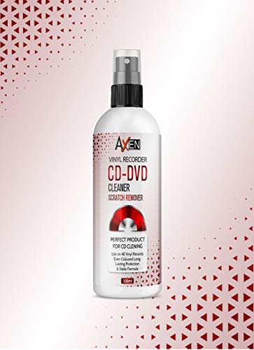 100ML profesional vinilo limpiador CD DVD limpieza fluido Spray fórmula