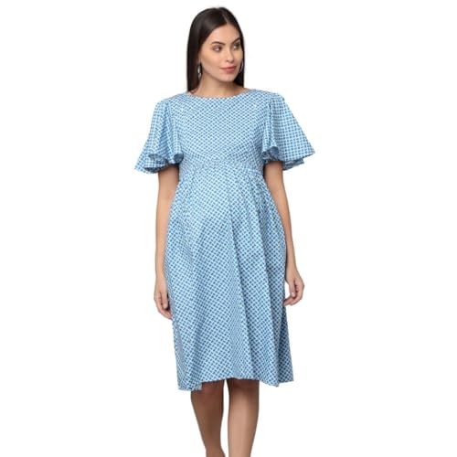 Image of Morph Maternity | Maternity Dresses for Women | Fits During Pregnancy & Post Pregnancy | Back Tie to Adjust
