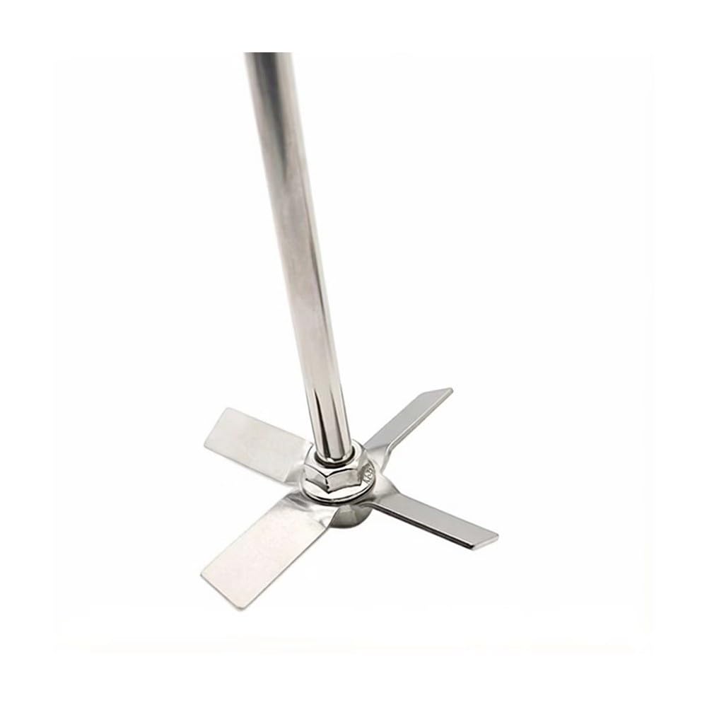 Agitador pala cruz acero inoxidable 40-120mm para mezcla en vaso 1 pieza
