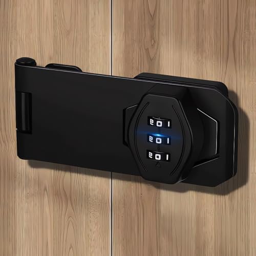 Bifold Door Lock with 3-Digit Combination Code