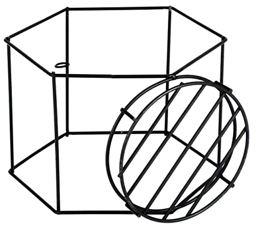 Suporte para Vaso Decorativo Planta Plantinha Suspenso Geométrico Aramado Porta Vasinho Hexagonal